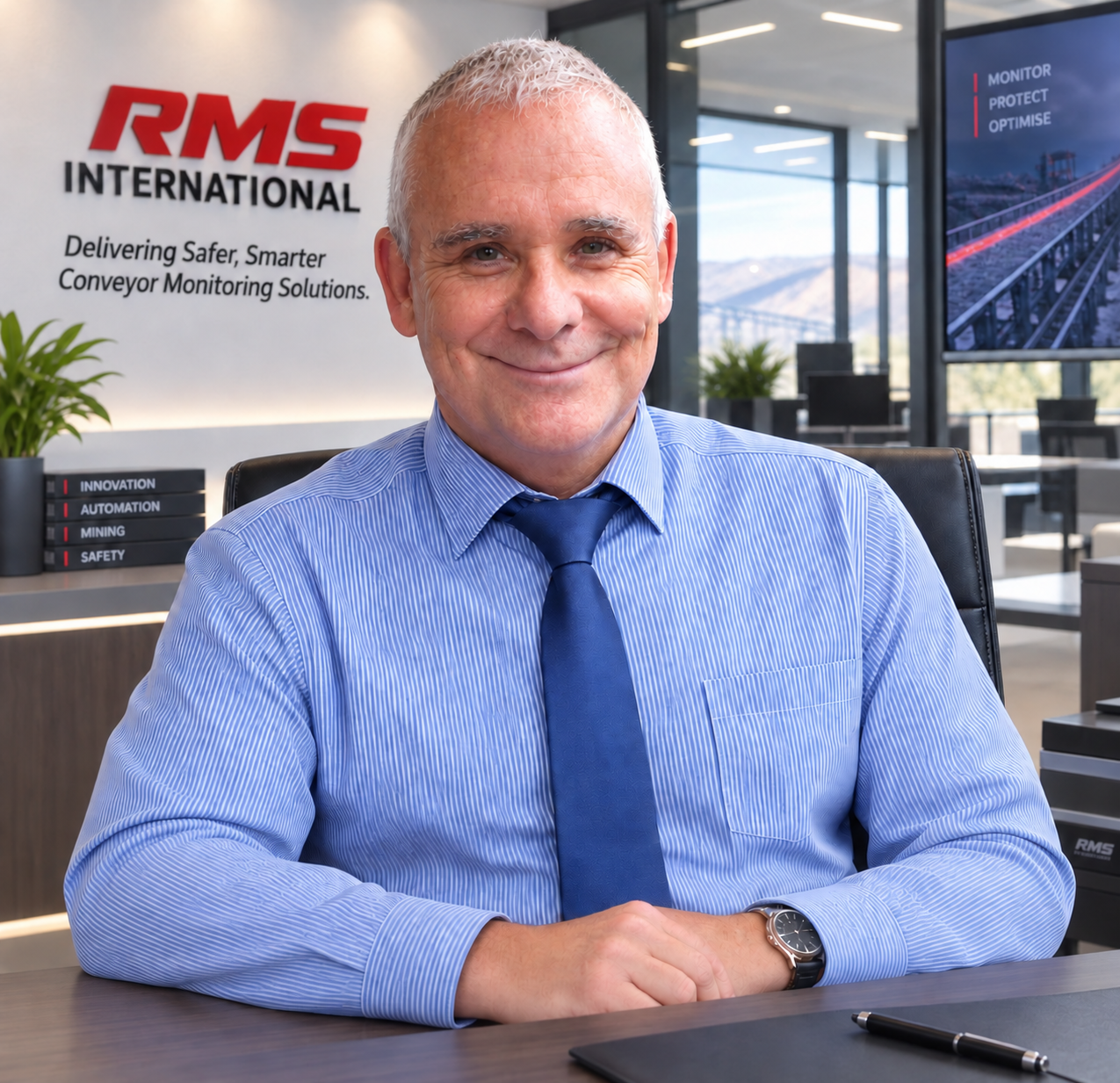 Ashley Oberem, Technical Director of RMS Process Technology (Pty) Ltd